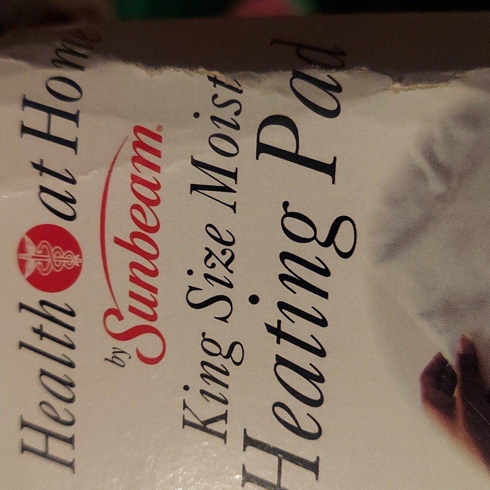 Burrrrr... getting cold. Warm up with this king size heating pad.